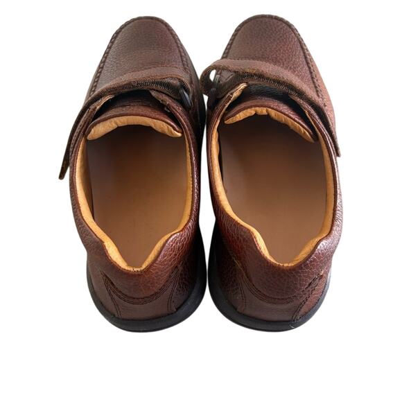 Dr Comfort Scott 9020 Mens Diabetic Comfort Strap Brown Shoes Size 10W main image 3
